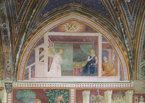 The Annunciation, from a series of Scenes of the New Testament von Barna da Siena