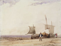 Beach Scene by Richard Parkes Bonington