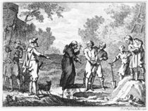 Execution of Flemish Protestants by Spanish Catholics von Mathias de Sallieth