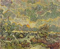 Autumn landscape, 1890 von Vincent Van Gogh