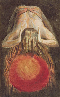 And left a round globe of blood von William Blake
