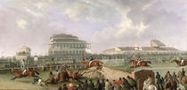 The Liverpool and National Steeplechase at Aintree 1843 by William Tasker