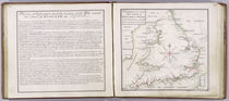 Chart showing the sea coast of England and Wales von Thomas Badeslade