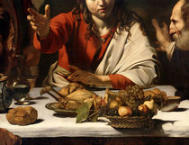 The Supper at Emmaus, 1601 by Michelangelo Merisi da Caravaggio
