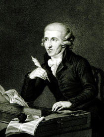 Joseph Haydn c.1770 von Ludwig Guttenbrunn