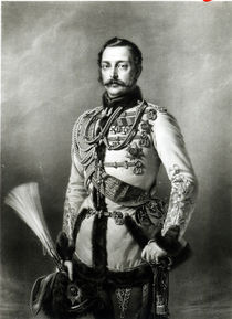 Alexander II of Russia engraved by Dietmar Ullrich and Smirnoff von Richard L. Lauchert