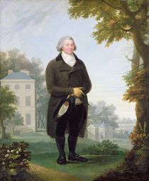 Gentleman in the Grounds of his House von Samuel de Wilde