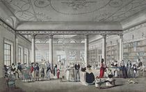 Hall's Library at Margate, 1789 von Thomas Malton