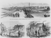 Trent River Settlement, 1886 von Theodore Russell Davis