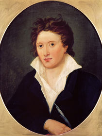 Portrait of Percy Bysshe Shelley von Amelia Curran