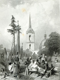 Cemetery of the Smolensko Church by Alfred Vickers