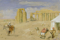 The Ramesseum at Thebes, c.1850 by John Frederick Lewis