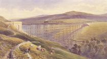 Belah Viaduct, 1869 by John Osborn Brown