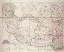 Map of Central Asia, 1834 by John Arrowsmith