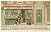 Colourman's Shop, St Martin's Lane by George the Elder Scharf