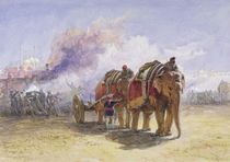 Elephant Battery, 1864 von William 'Crimea' Simpson