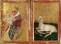 Coat of Arms and White Hart von Master of the Wilton Diptych