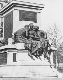 Monument to Alexandre Dumas Pere by Gustave Dore