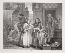 A Harlot's Progress, plate I von William Hogarth