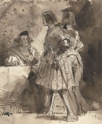 Goetz von Berlichingen before the Imperial Magistrate von Richard Parkes Bonington