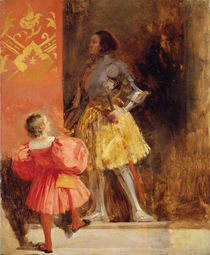 A Knight and Page, c.1826 by Richard Parkes Bonington