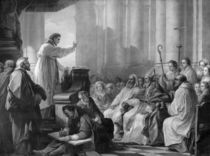 St. Augustine preaching before Valere by Carle van Loo