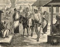 The Indian Famine: A Bengalee Village von English School