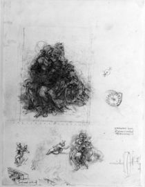 Study for the Virgin and Child with St. Anne von Leonardo Da Vinci