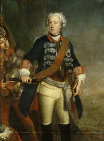 Frederick II as King von Antoine Pesne