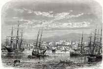 Athens: general view of the Piraeus by English School