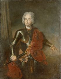 Graf von Schwerin by Antoine Pesne