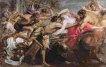Lapiths and Centaurs by Peter Paul Rubens
