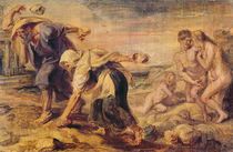 Deucalion and Pyrrha Repeople the World by Throwing Stones Behind Them by Peter Paul Rubens