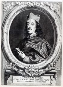 Cardinal Leopoldo de' Medici von Il Baciccio
