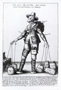 'The Picture of Pattenty', c.1641-50 von Wenceslaus Hollar