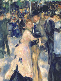 Ball at the Moulin de la Galette von Pierre-Auguste Renoir
