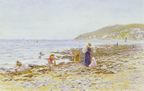 On the Beach von Helen Allingham