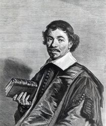 Johannes Hoornbeek, engraved by Jonas Suyderhoef von Frans Hals