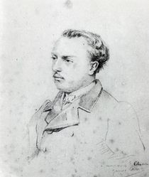 Emmanuel Chabrier aged 20, 1861 by James Jacques Joseph Tissot