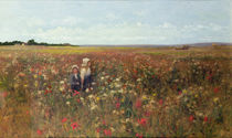 The Poppyfield, 1897 von Kate Colls