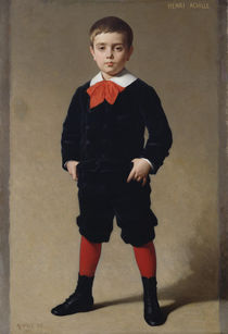 Portrait of Henri Achille, the artist's son, 1881 von Achille Zo