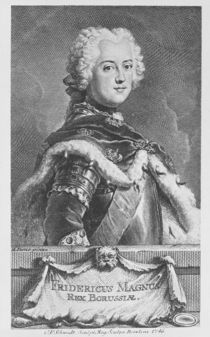 Friedrich II, King of Prussia by Antoine Pesne