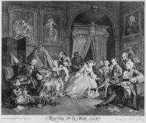 Marriage a la Mode, Plate IV von William Hogarth