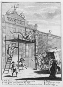 Taste, or Burlington Gate, 1732 von William Hogarth