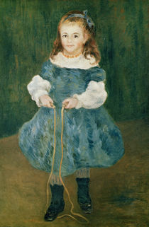 Girl with a skipping rope, 1876 von Pierre-Auguste Renoir