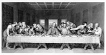 The Last Supper, engraved by Frederick Bacon by Leonardo Da Vinci