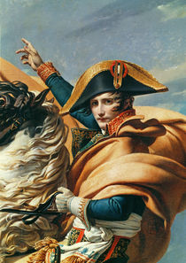 Bonaparte Crossing the Alps von Jacques Louis David