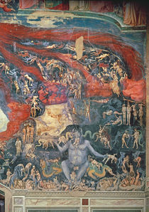 The Last Judgement, detail of Hell by Giotto di Bondone