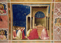 The Virgin's Suitors Praying before the Rods in the Temple by Giotto di Bondone