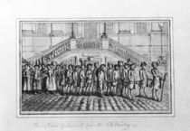 Procession of Convicts from the Old Bailey von English School